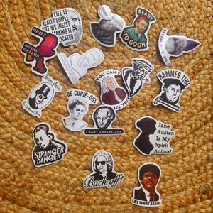 FREE Historical Figures Sticker Pack W. Purchase